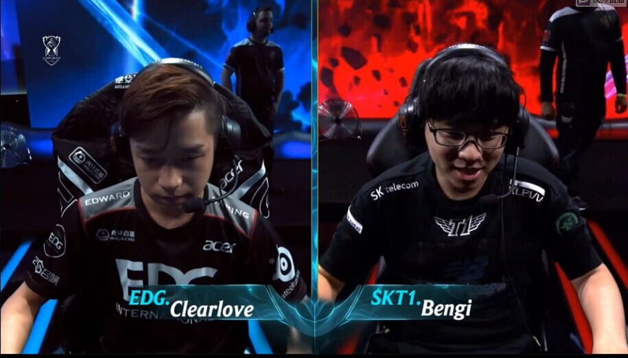 deokdam ：在今天比赛之前，我从来都没有赢过Ruler选手，今天赢下了比赛非常开心